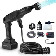 Idropulitrice Pistola a Pressione Ricaricabile Senza Fili 250 Watt + Accessori