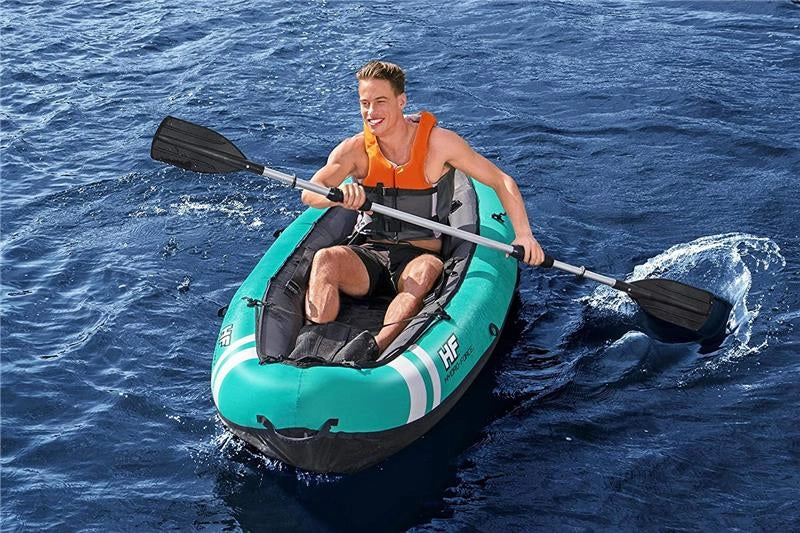 BESTWAY KAYAK GONFIABILE VENTURA BLU E NERO 280 X 86 CM
