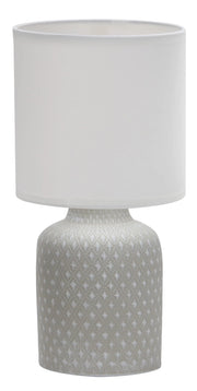 Candellux INER 41-79886 lampada da tavolo grigia E14