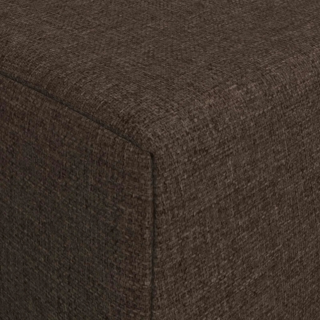 Divano Letto Pieghevole Tortora 120 x 60 x 49 cm Tessuto 900038