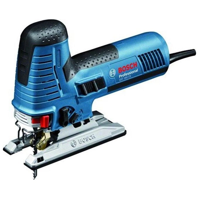 Bosch 0 601 517 000 GST 160 CE Seghetto Alternativo 800 W 4 Velocita' 160 mm Legno 20 mm Alluminio colore Nero Blu
