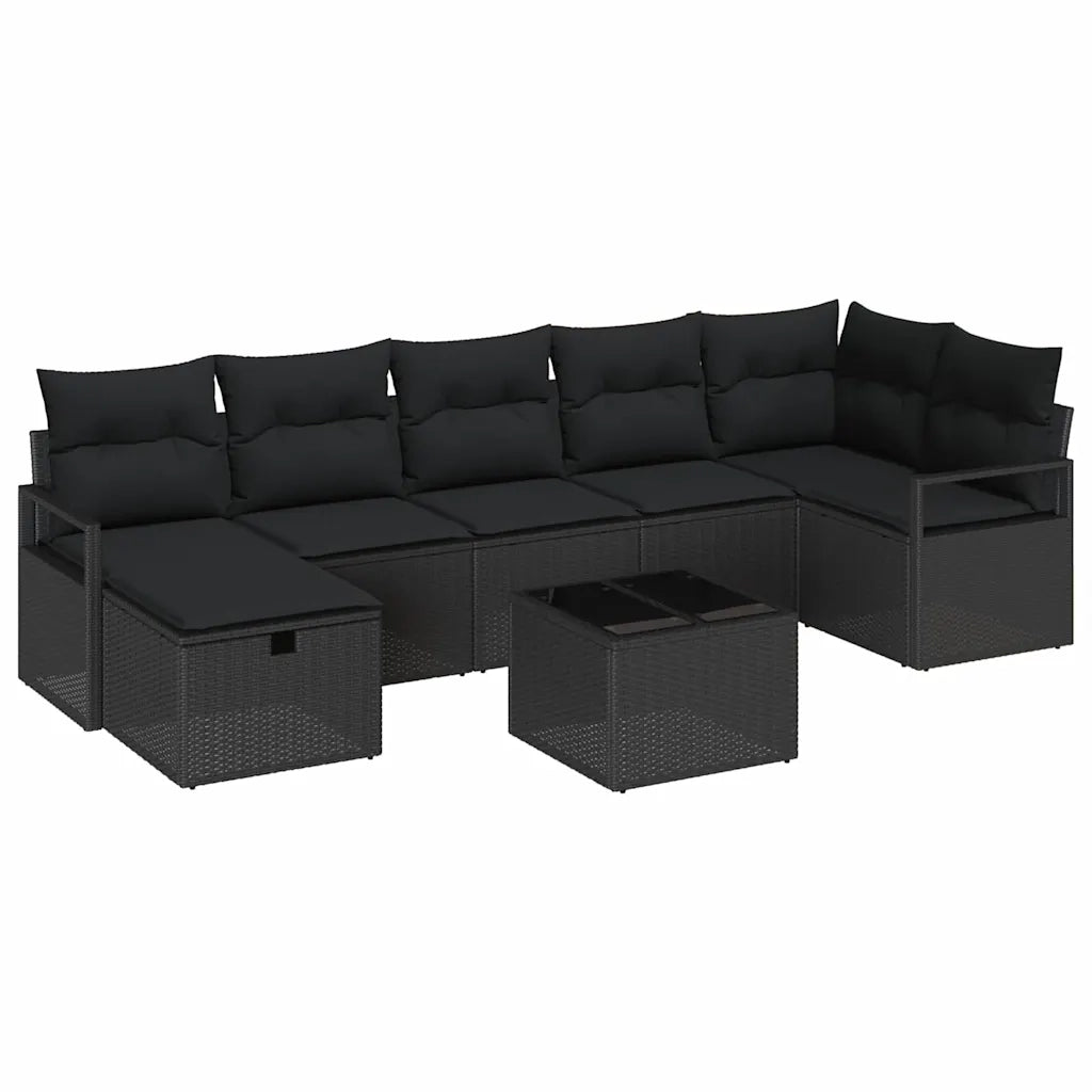 Set di divani con cuscino 5 pcs polyrattan