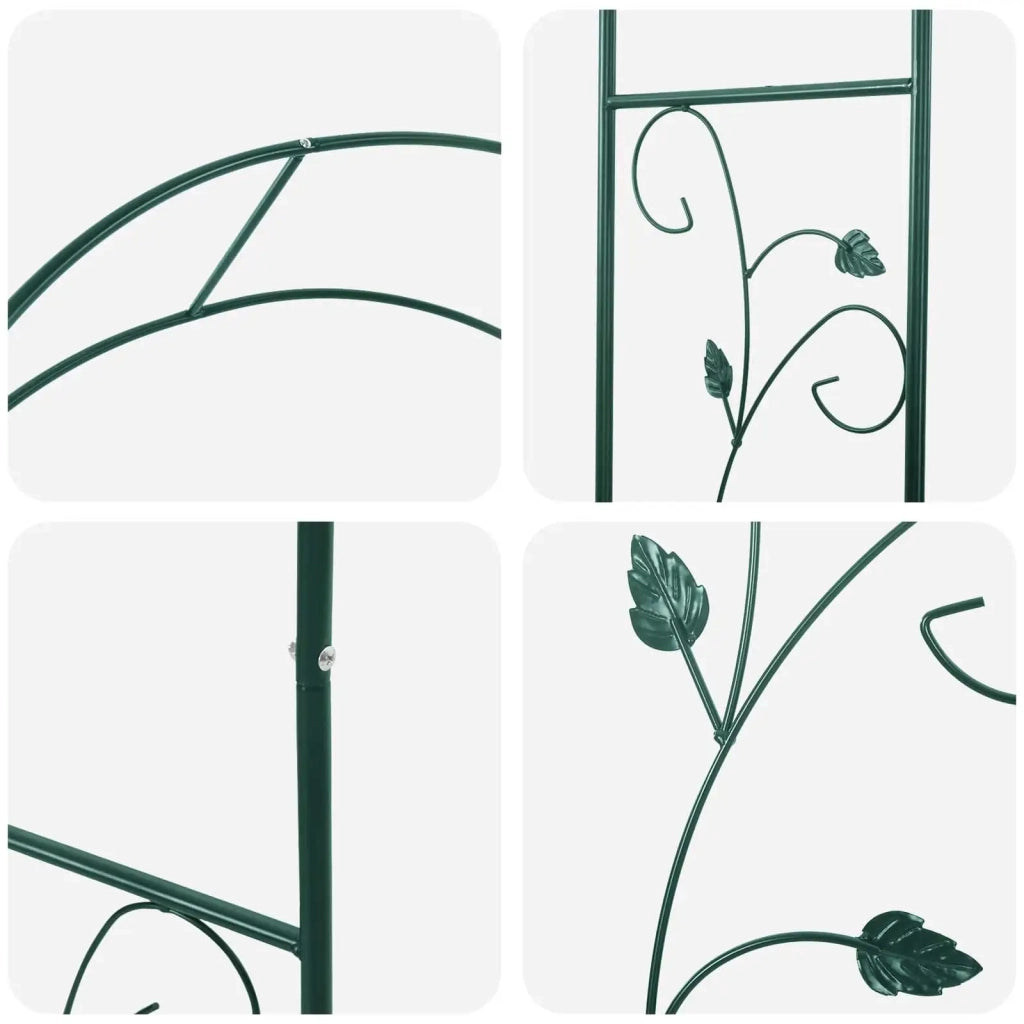 Arco da Giardino Floreale Verde 115 x 37 x 231 cm 42021352