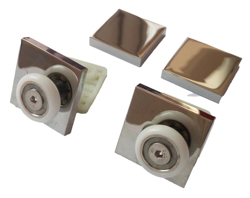 R800/27 - Blocchetti Porta Cuscinetti CROMO - 2 PZ
