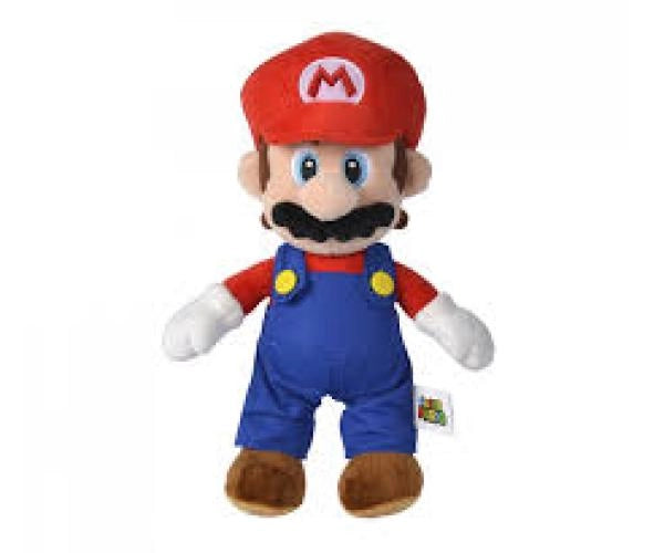 Super Mario,Peluche Mario 30 cm,Simba,Eta 1+