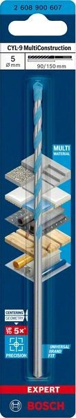 260890607 - Punta Multimateriale CYL-9 5 x 90mm x 150mm