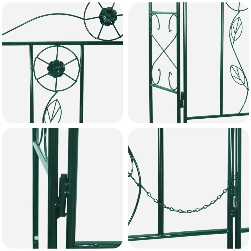 Arco da Giardino Tinta unita Verde 115 x 37 x 226 cm 42021349