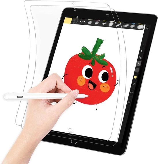 Due copie di protezione in carta per iPad 102 pollici - Compatibile con iPad 9a/8a/7a generazione - Protezione in carta opaca - Protezione dello schermo - Non sbavante - 2021 2020 2019
