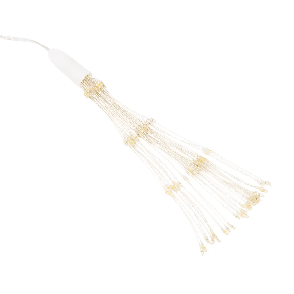 Illuminazioni di Natale Galassia 140 LED 4 pz Bianco Freddo 17cm CFW1690223