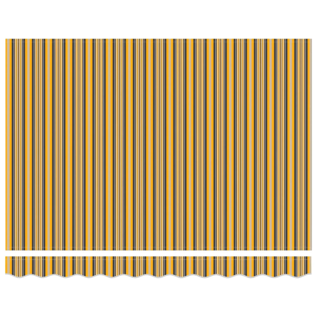 Struttura della tenda Giallo e Grigio 350 x 250 cm 3330319