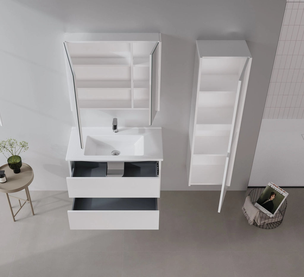 Mobile lavabo "Arno 100" - 100 x 45 x 52 cm - Bianco