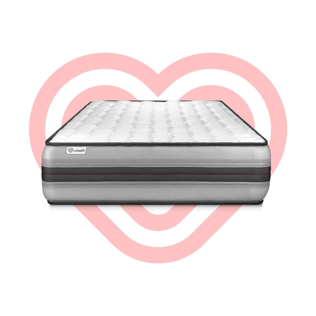 Materasso 90x190cm a molle insacchettate e memory foam - Vitalpower Recover