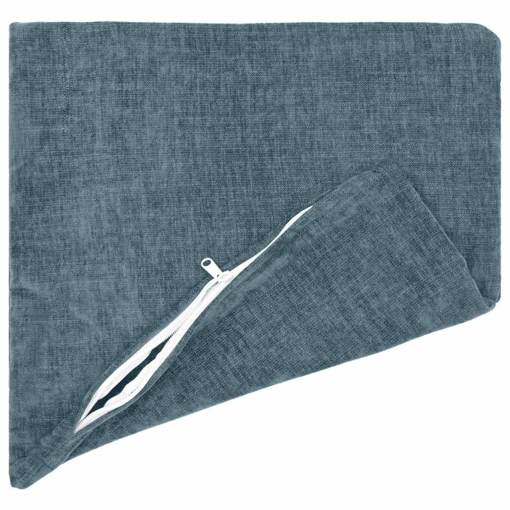 Federa 2 pz HEERLEN Blu 35 x 35 cm Tessuto Chenille 908117