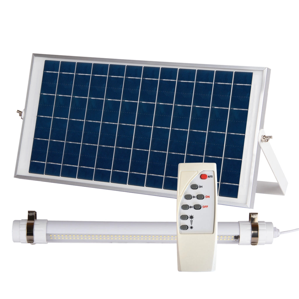 Lampada solare LED 40W 580lm 6000K con telecomando