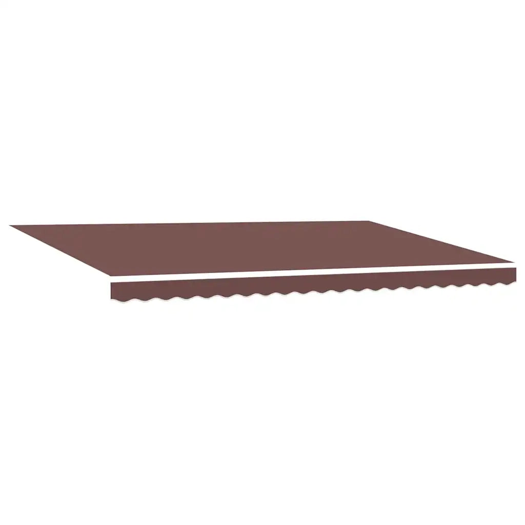 Tenda da Sole Retrattile Automatica con LED Marrone 500x300 cm 3310219