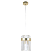 Lampada sospensione Vetro vetro oro E14 Light Prestige