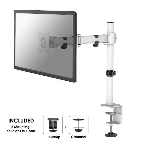 Neomounts nm-d135white braccio per monitor 10-30"