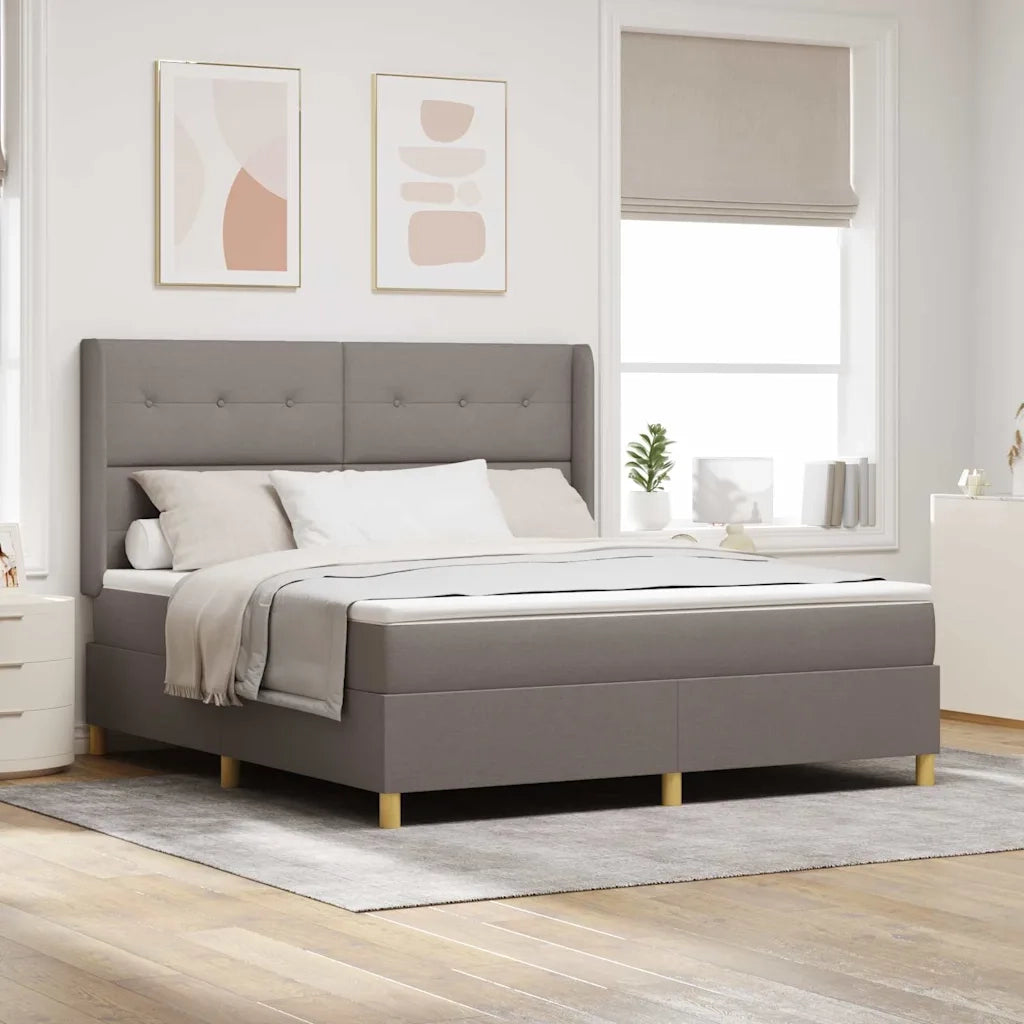 Letto a molle con materasso Talpa 140 x 200 cm Tessuto