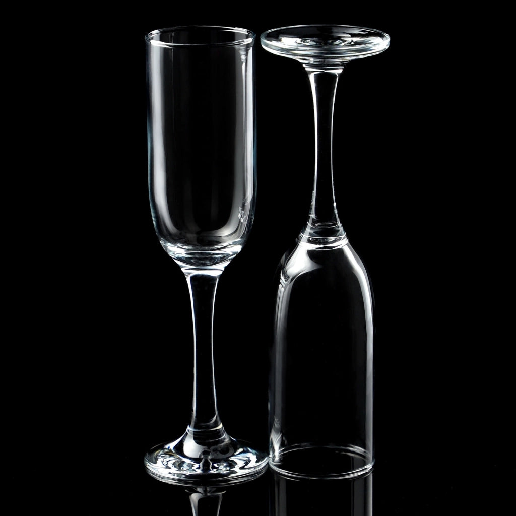 Set di 6 bicchieri da champagne/prosecco KADAX da 210 ml