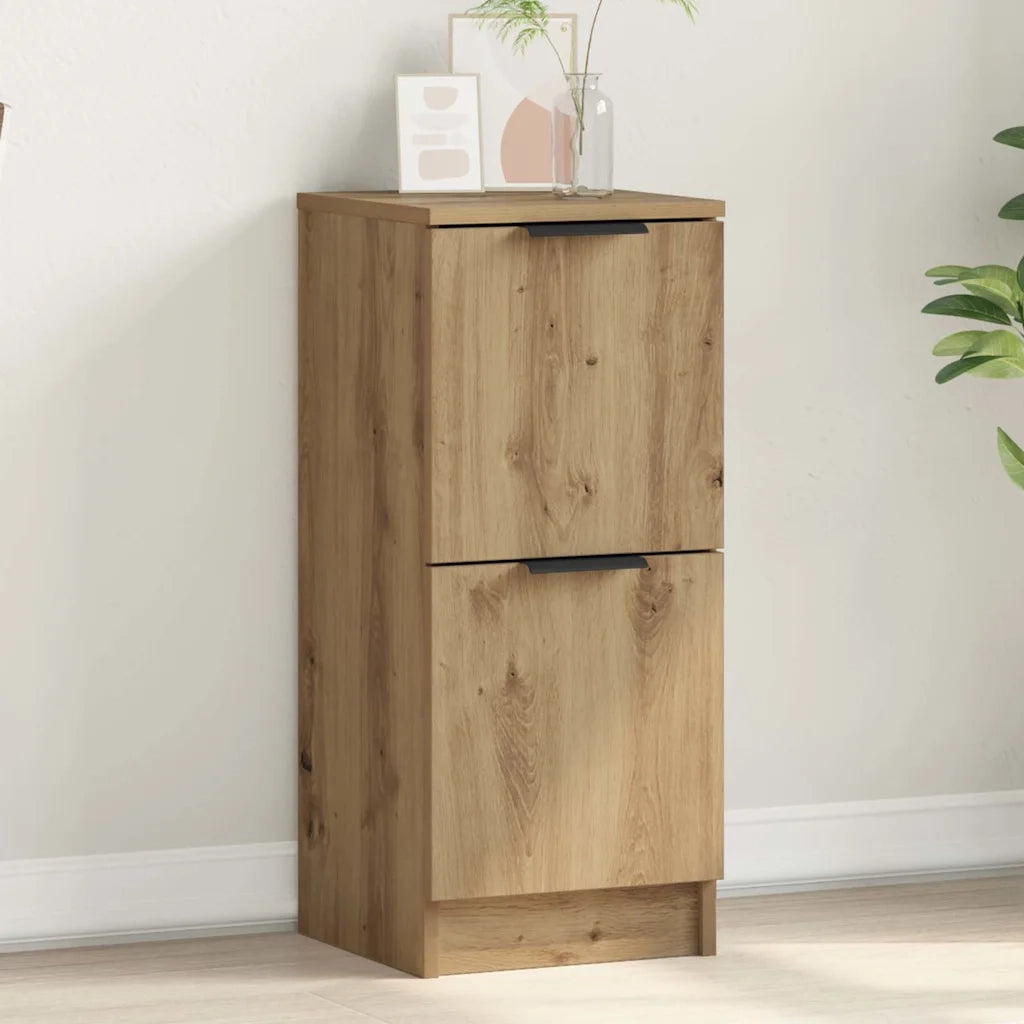 Credenza-Buffet-Armadio da cucina Rovere Artigianale 30x30x70 cm in Legno Multistrato 702371