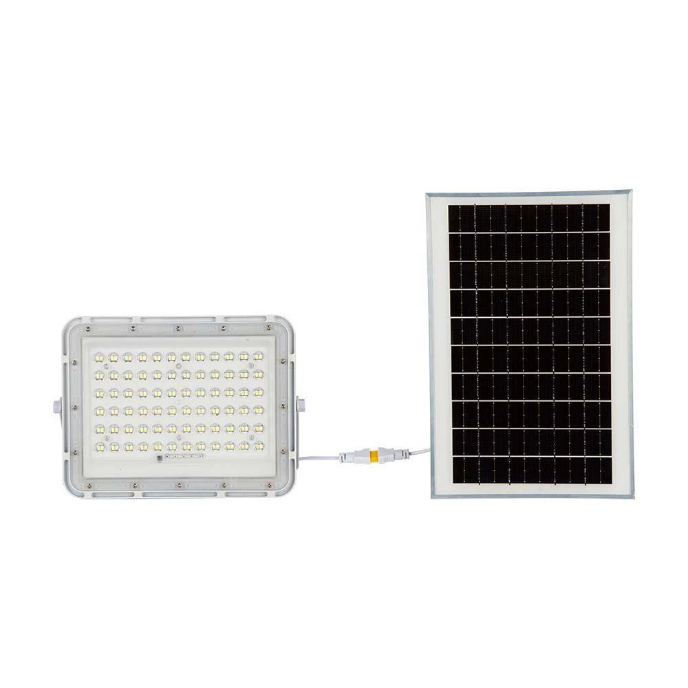 Faro LED solare V-TAC 15W con telecomando IP65 6400K