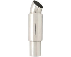 Filtro Antiparticolato Universale per Motore a 4 Tempi - Tipo Ronde in Acciaio Inox - Adatto per Diversi Tipi di Veicoli
