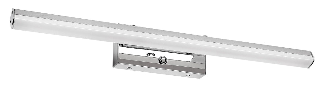 Applique bagno specchio LED 20W CCT dimmer IP44 cromata