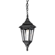 Lampada sospesa esterno Kinsale nera E27 60W Elstead