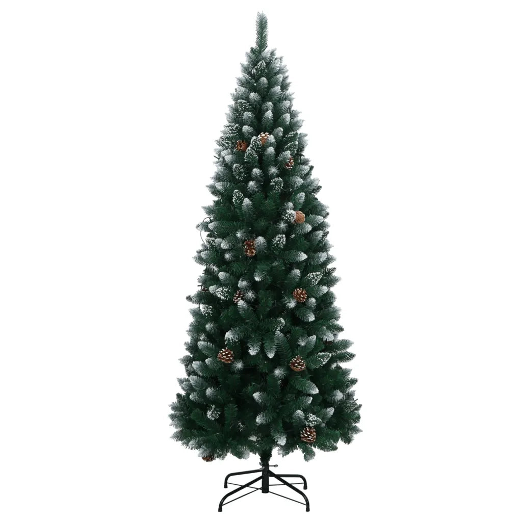 Albero Natale Artificiale con 150 LED 150 cm 3315749