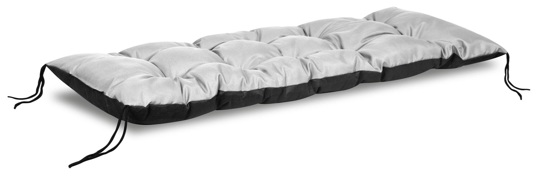 AIO FACTORY Cuscino da giardino impermeabile grigio chiaro 120x40 cm per panca in pallet