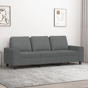 Divano a 3 Posti-Sofa 3 Posti Grigio Chiaro 180 cm in Tessuto 302175