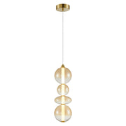 Lampada a sospensione LED Milagro Daphne 36W ottone