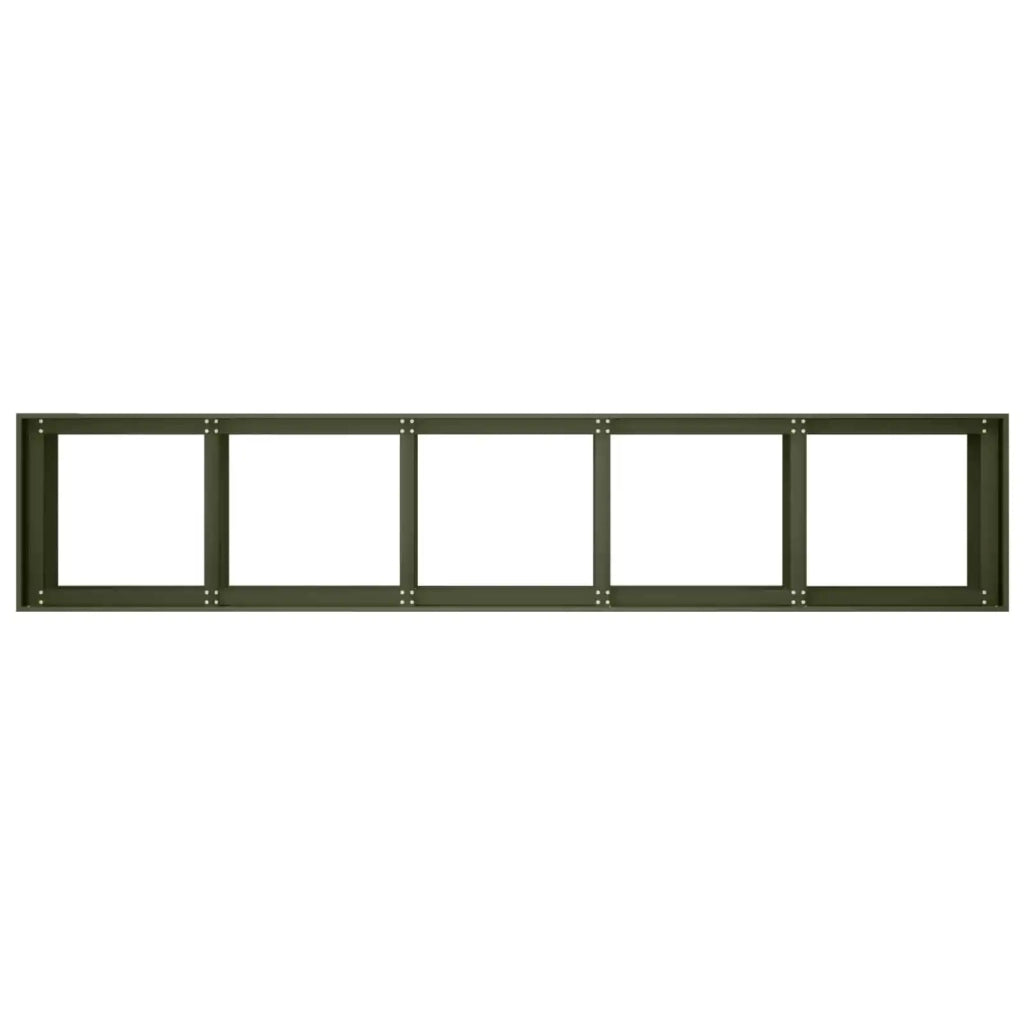 Vaso da giardino Verde Oliva 200 x 40 x 60 cm 8005900