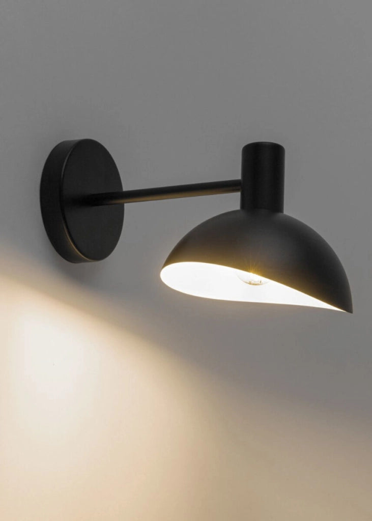 Applique Artis classica nero/bianco E14 40W Sigma Lighting