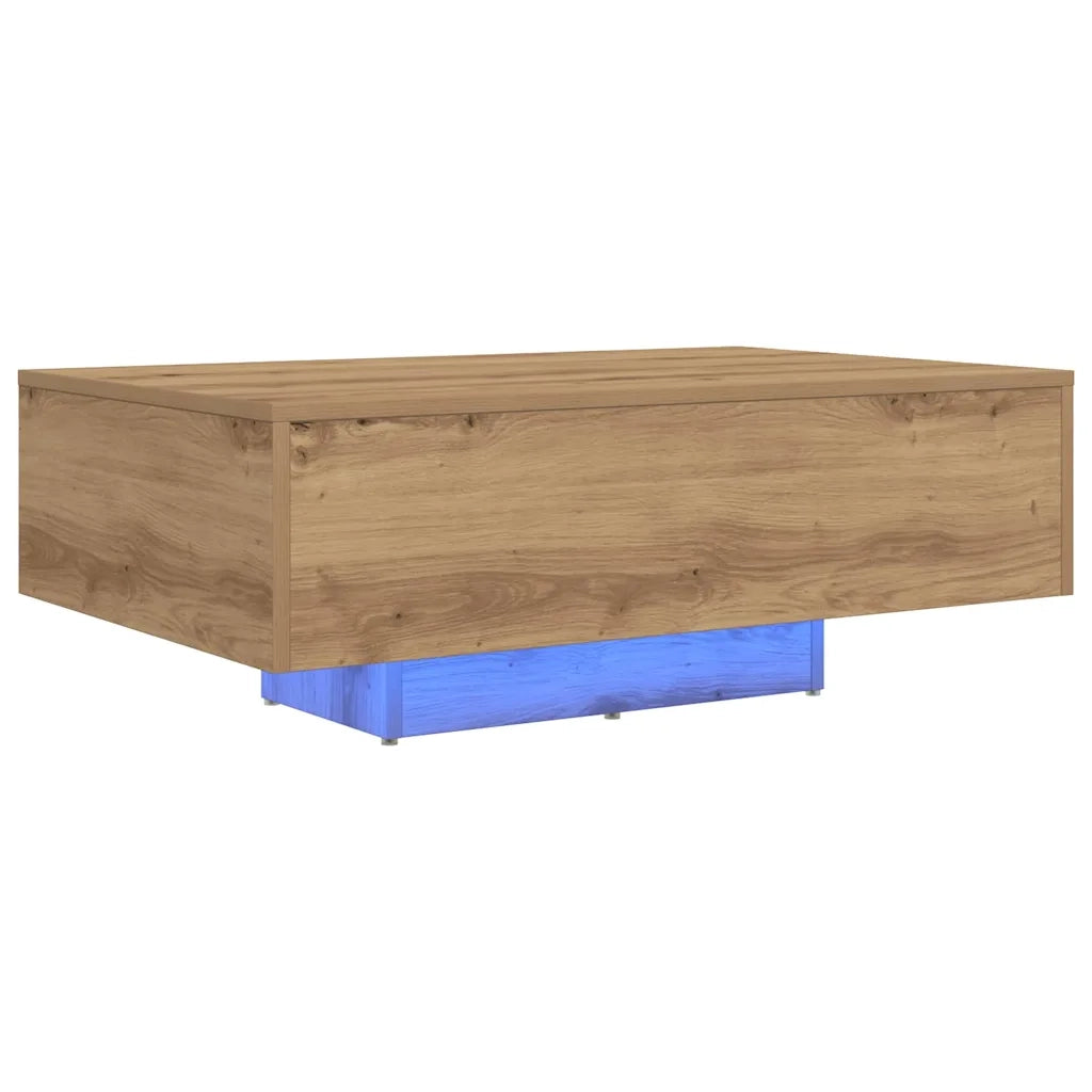Tavolino da salotto Rovere artigianale 85 x 55 x 31 cm 863010
