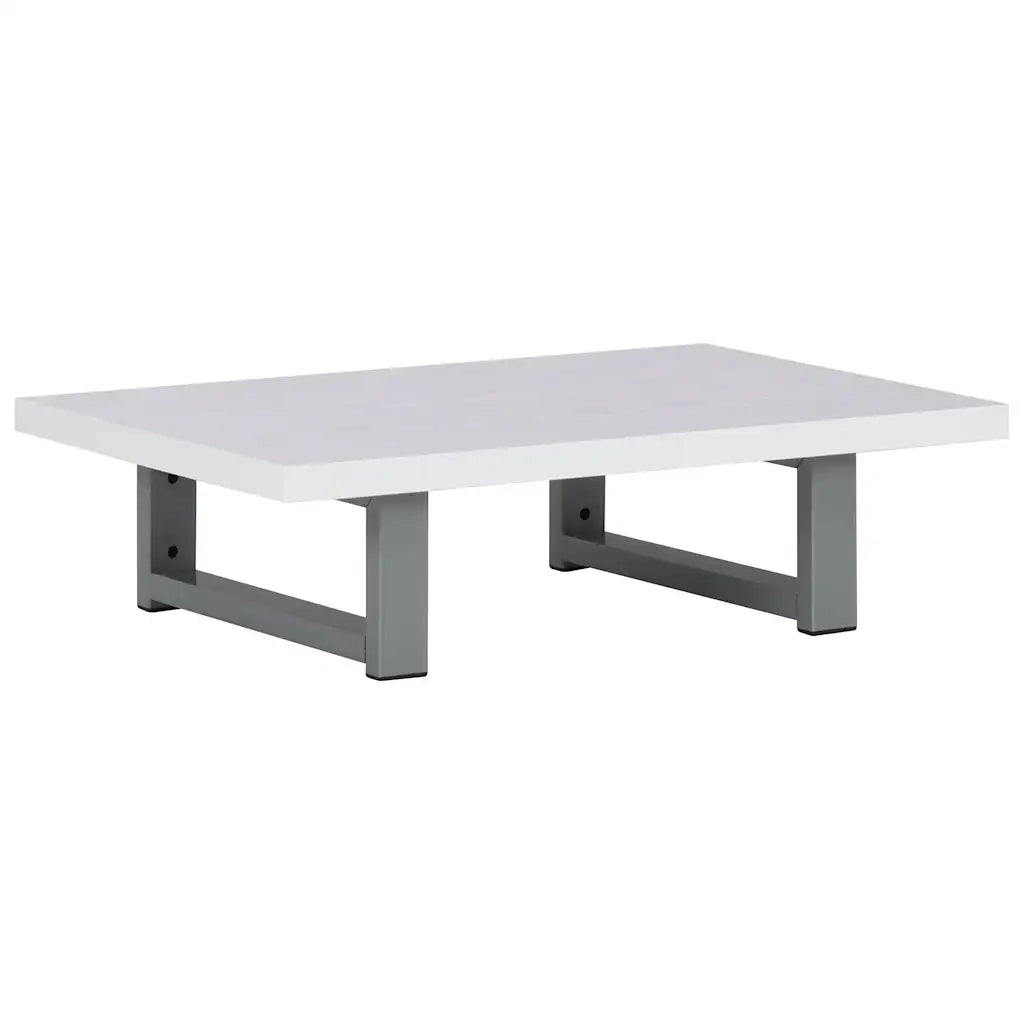 Set Mobili da Bagno 2 pz Ceramica Bianco 279341