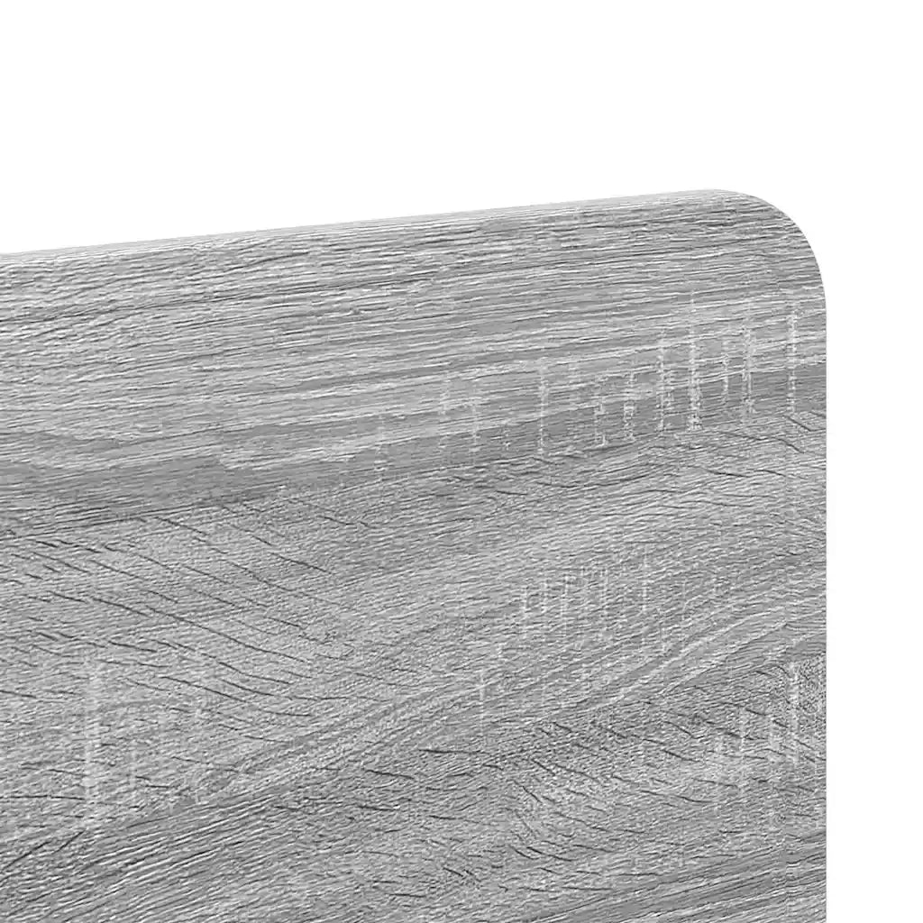Testiera-Testata-Testiera Decorativa Grigio Sonoma 140 cm Legno multistrato 998523