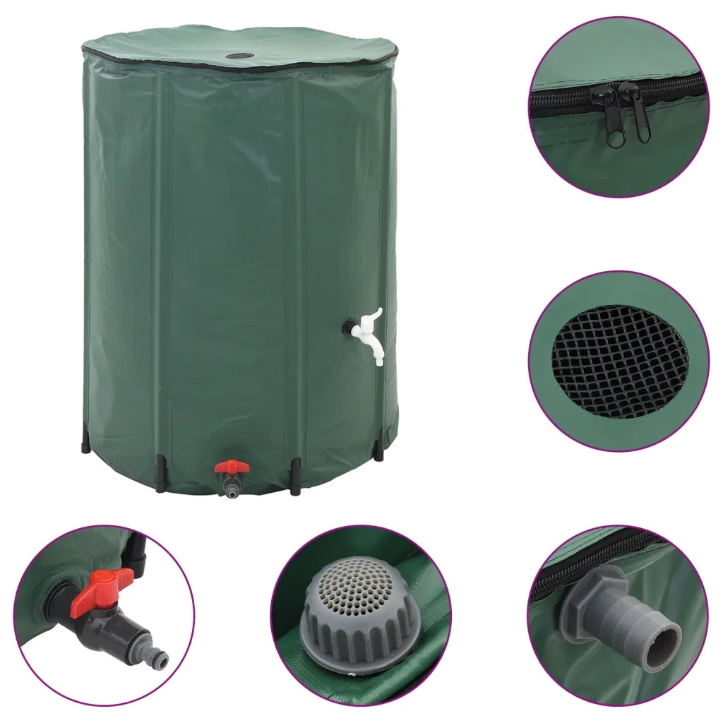 Serbatoio per Acqua Piovana Pieghevole 750 L cod mxl 51709