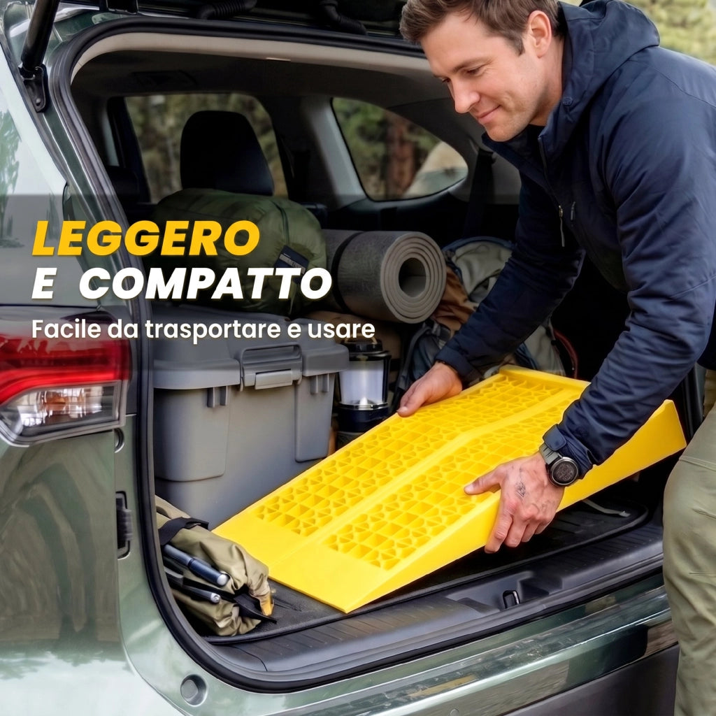 Rampa di Carico in Plastica ¨C zephmum ¨C 3 Tonnellate Giallo