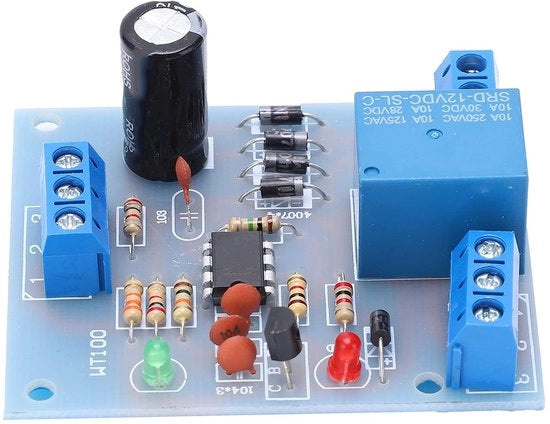 Regolatore di umidità automatico con pompa di rilascio, controllo di scarico, modulo sensoriale, alimentazione 9V-12V, capacità di commutazione 0-10A, in acciaio inossidabile, alta stabilità funzionale, sensore di livello acqua.