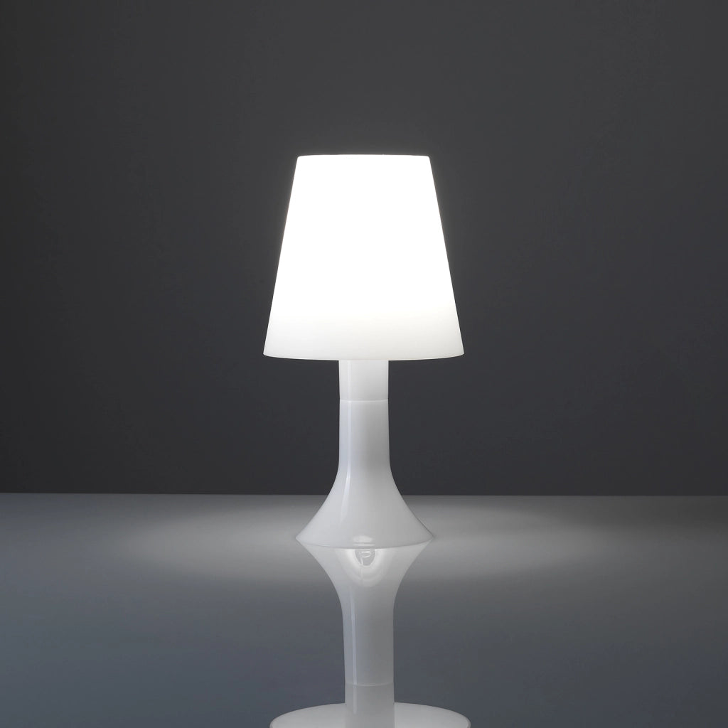 Lampada da tavolo LYRON bianco
