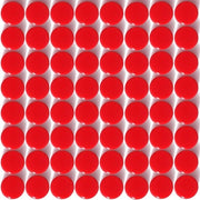 Magnetetti decorativi per frigorifero - 80 pezzi - Rosso