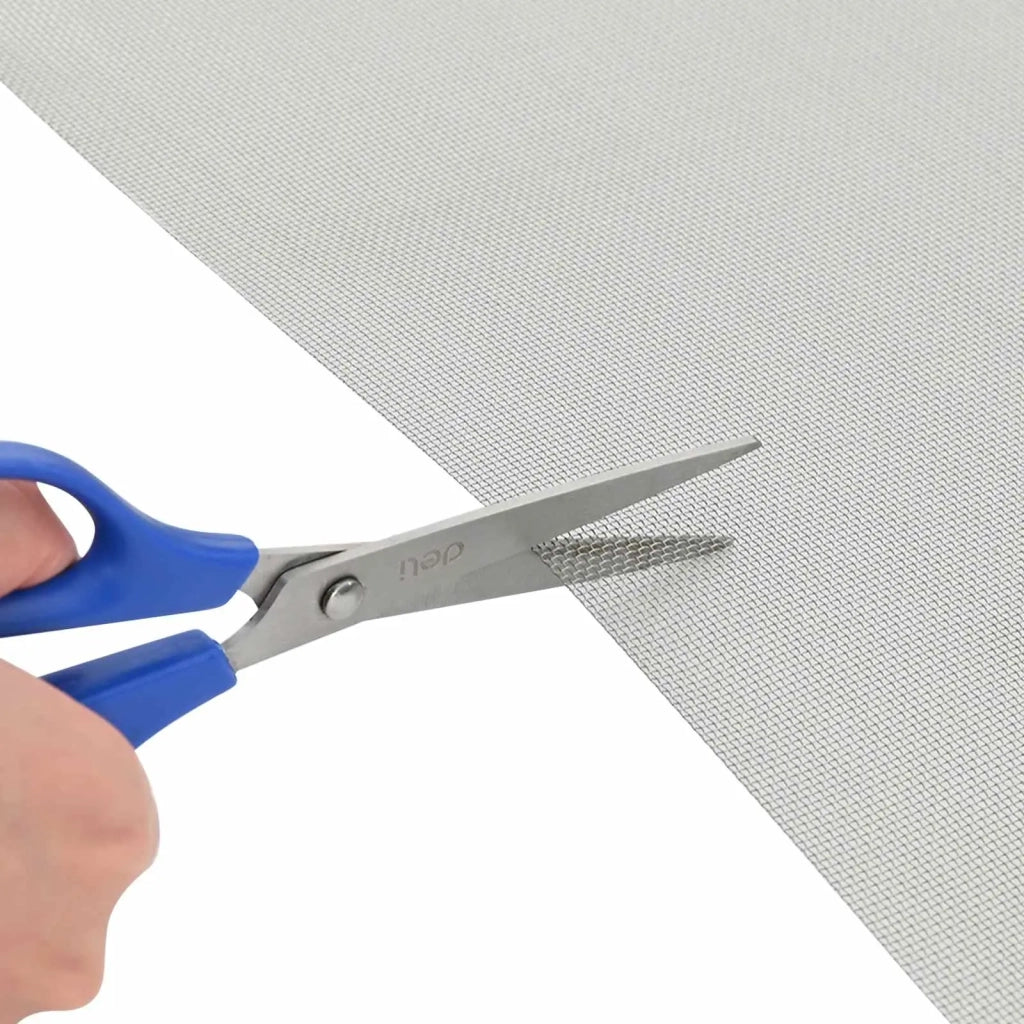 Rete per schermatura 80 x 500 cm 20 Mesh Argento 42039536