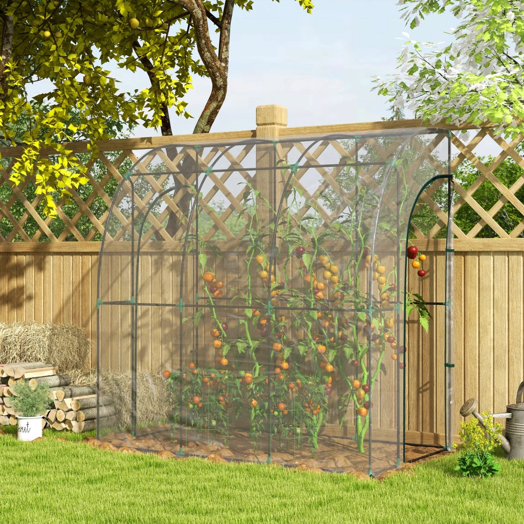 Serra da giardino ¨C zephmum ¨C Trasparente 214x118x212 cm