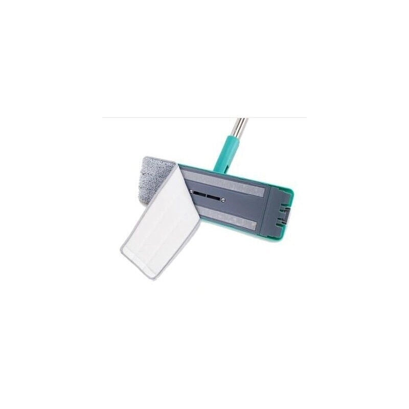 KIT SET 2 PZ MAURY'S RICAMBIO FLAT MOP LAVAPAVIMENTI MICROFIBRA