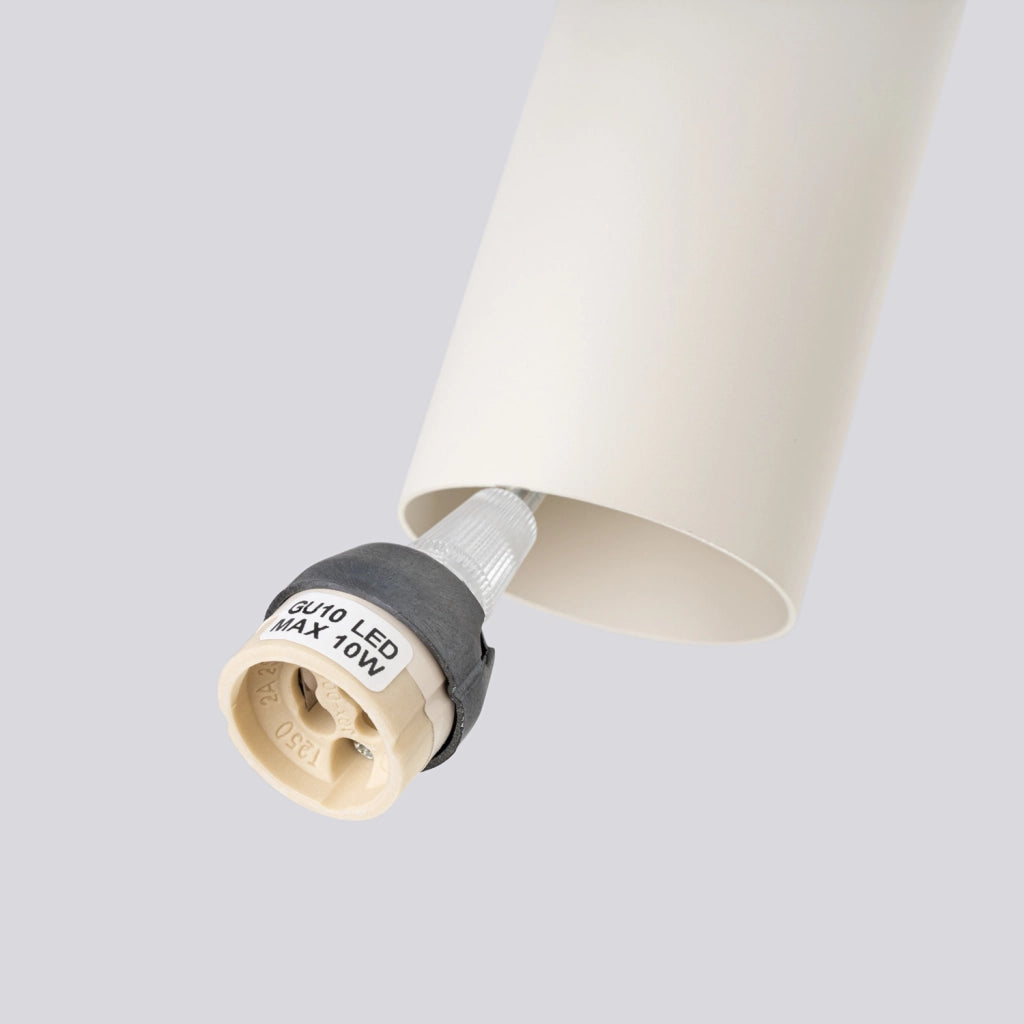 Sospensione moderna beige a barra 3xGU10 MODENO Pure Lume