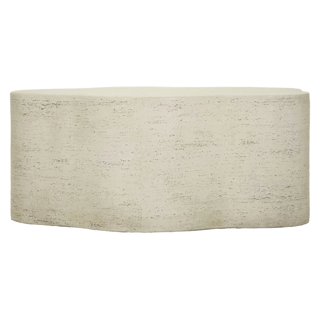 Tavolino VKH1068, Beige, MgO, 92,5x54,8x40 cm