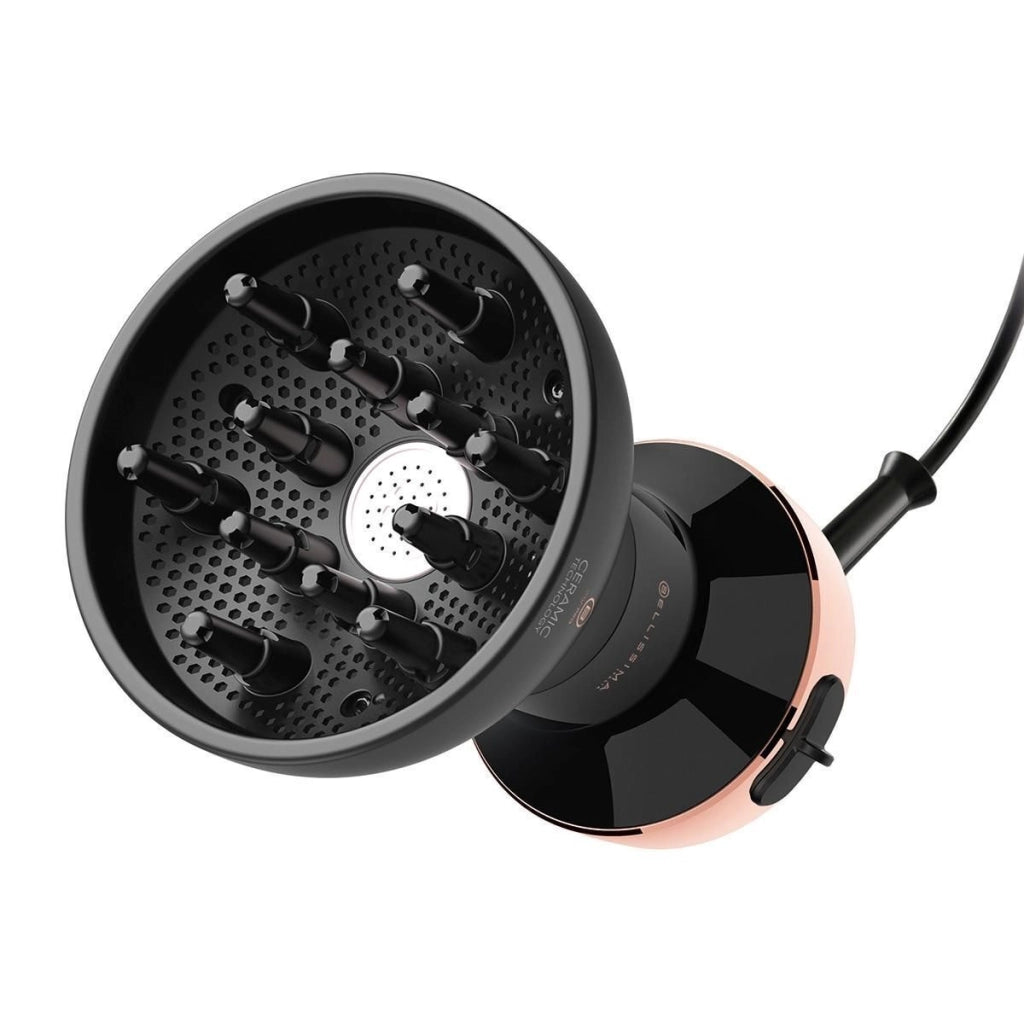 Bellissima 11799 My Pro Diffon Ceramic Asciugacapelli Diffusore 700W Tecnologia Ceramica 2 Velocita' colore Nero
