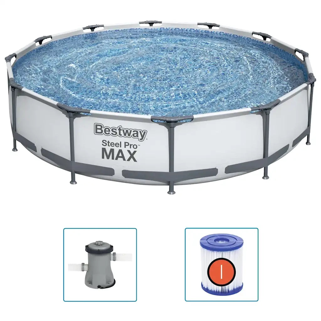 Bestway Set Piscina Steel Pro MAX 366x76 cm