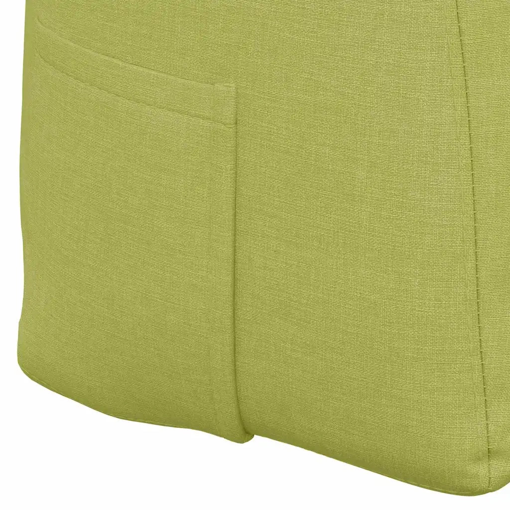 Cuscino per Schiena Verde chiaro 140 x 24 x 50 cm Tessuto 42014509